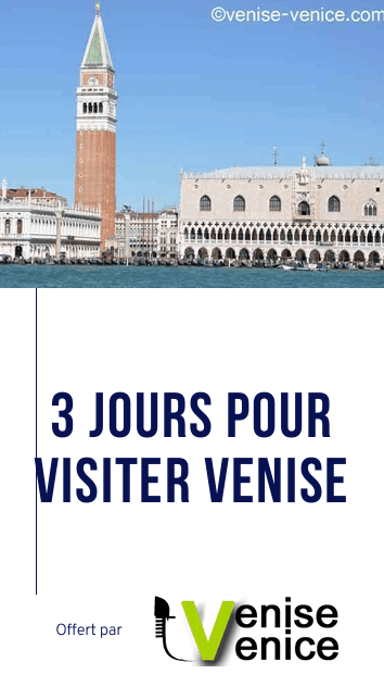 Première page du guide 3 jours pour visiter Venise